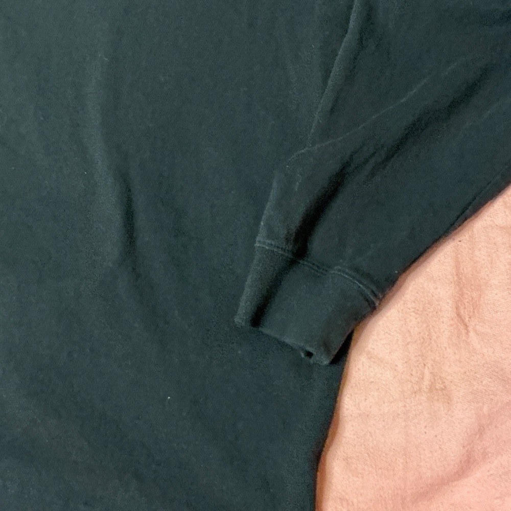 Carhartt Black Long Sleeve Tee with Green Logo - Picture 3 of 13